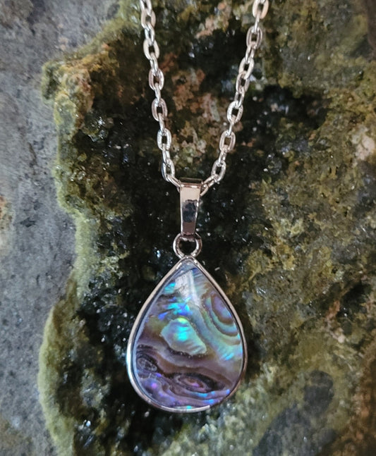 From the Sea - Abalone Pendant Necklace